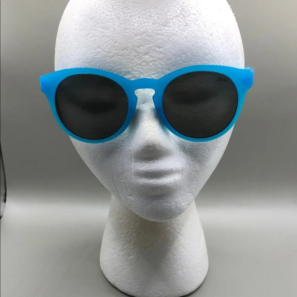 Zeal Optics Paonia Ellume Polarized Sunglasses Cyan Blue Frame  UNISEX Japan